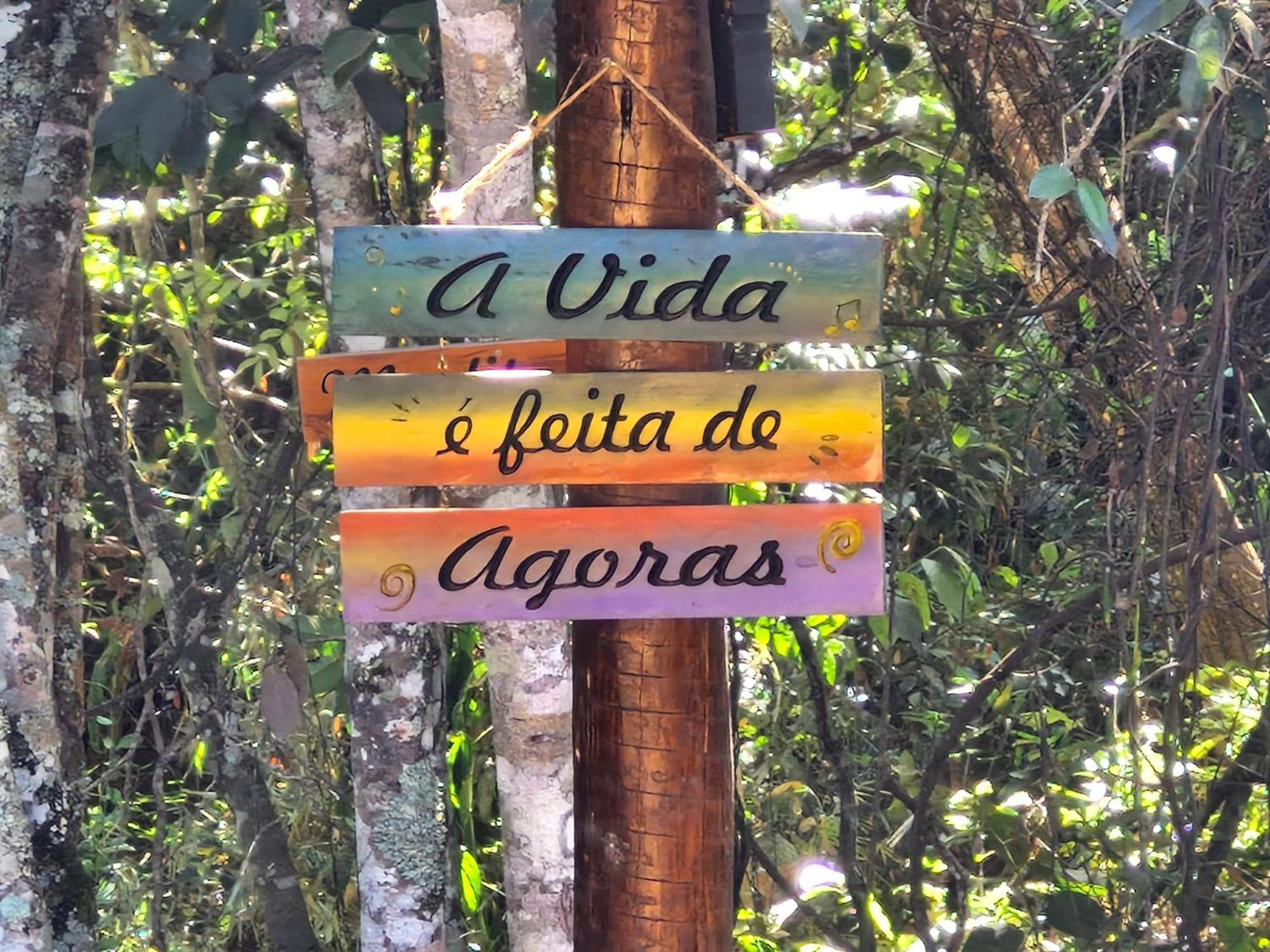 Chale Recanto - Ofuro, Banheira, Vista, Cachoeira E Lago Alexânia Kültér fotó